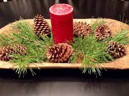 Christmas Dough Bowl Centerpiece Xmas Decorations Dough Bowl Centerpiece Dough Bowl