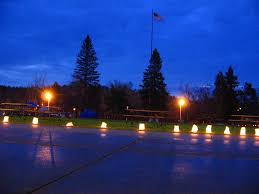 It's truly inspiring to see the thousands of lit luminaria representing so many people cancer has affected! Low Light Long Exposure Relay For Life Luminaries Mapio Net
