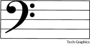 By the 11th century, this evolved into the clef. American Heritage Dictionary Entry Bass Clef