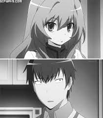 Toradora Aisaka Taiga Ryuuji Takasu Animecouple Toradora Anime Anime Shows
