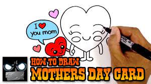 Learn how to make it here. How To Draw Mother S Day Card Step By Step Art Lesson For Kids Youtube