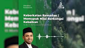 Gambar ini dapat kamu download dengan kualitas hd secara gratis disini. Keberkatan Ramadan Memupuk Nilai Berkongsi Kebaikan Hikmah Ramadan Tazkirah Ramadan Ringkas Youtube