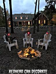 The information from each image that we get, including set size and resolution. Halloween Bonfire Skeleton Display Redhead Can Decorate