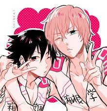 hayato and yuuto shinkai アニメ 人 イラスト 弱虫ペダル