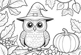 Image result for printable halloween coloring pages