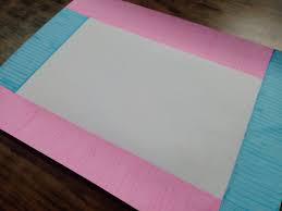 Dear Study How To Draw Border With Highlighters White Chart Or Paper Decoration Blue Pink Border Design Border With Highlighter Missing my mum in heaven. draw border with highlighters