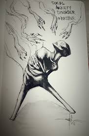 Common experiences include hallucinations (hearing voices or seeing things that are. Artist Illustrates Mental Illness And Disorders For Inktober Designwrld