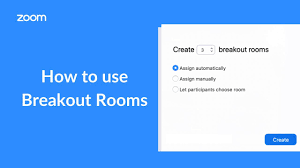 How To Use Breakout Rooms In Zoom Youtube