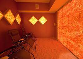 Halo Wellness Center New Jersey Salt Chamber Himalayan Salt Spa Room Salt Cave Therapy