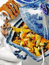 It's been a while since i watched this show, but i have to say that this meal was more than decadent enough to have been served. Host Your Own Downton Dinner Party With Our Series Of Recipes From The New Downton Abbey Book Kedgeree Daily Mail Online