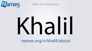 Jun 23, 2021 · pronunciation of khalil khalil with 1 audio pronunciations 0 rating rating ratings record the pronunciation of this word in your own voice and play it to listen to how you have pronounced it. How To Pronounce Khalil Youtube