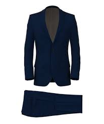 Polo beverly hills da uomo in piquet di cotone stretch, con colletto e bordo maniche corte in maglia a costine, abbottonatura a due bottoni, piccolo logo sul petto ricamato a filo in contrasto colore e spacchetti laterali. Abiti Blu Scuro Da Uomo Su Misura Tessuti 100 Made In Italy Lanieri