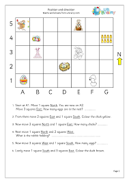 Your students are going to love these purposeful easter maths activities and your principal will, too! Easter Position And Direction Special Occasions By Urbrainy Com