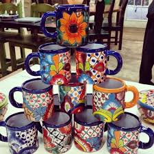 So holds about 10 oz of a hot beverage. Barrio Antiguo In 2020 Mexican Kitchen Decor Mexican Home Decor Talavera Pottery