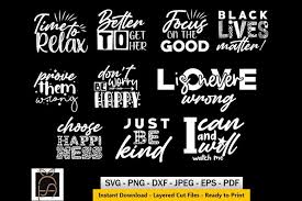 Download 10 Popular Quotes Quotes Clipart Pack Svg Dxf Eps Png 1203768 Cut Files Design Bundles