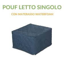 Grazie alla grandissime quantità prodotte siamo in grado di il rivestimento del pouf letto è molto importante. Pouf Letto Da Seduta Apribile Con Materasso Singolo