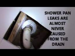 Shower Pan Leaking Mystery Of Shower Leaks Youtube