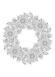 Jun 02, 2020 · ausmalen bietet daher den kindern die chance, ihre gefühle auszudrücken und etwas selbst zu schaffen, was das selbstbewusstsein unterstützt. Ausmalbild Runder Blumenkranz Kostenlos Ausdrucken