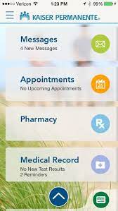 Kaiser Permanente Medical App Health App Design App Design Inspiration