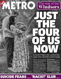 What harry said in apple tv series duke accused royal family of 'total silence and total neglect' as he told of his and his wife's … Newspaper Headlines Palace Reeling Over Meghan And Harry Bombshell Interview Bbc News