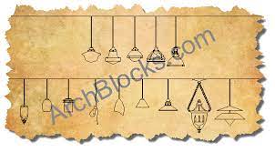 Autocad electric symbols in format dwg download free. Autocad Lighting Blocks Library Cad Lamp Symbol Ceiling Fan Block Drawing