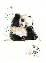 Bug Art Greeting Cards By Jane Crowther Panda Art Animal Paintings Bug Art