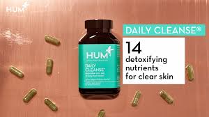 What are the best supplements for skin health? Daily Cleanse Clear Skin And Body Detox Supplement Hum Nutrition Sephora