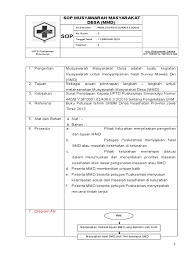 Dalam hal ini termasuk upaya penurunan angka kematian bayi, anak. Sop Mmd
