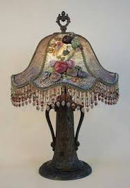 Pin By Aynur Bor On Abajur Victorian Lamps Victorian Lampshades Antique Lamps