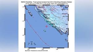 Bmkg gempa hari ini 2021. Gempa Terkini Terjadi Di Bengkulu Dan Banda Berikut Data Bmkg Tekno Tempo Co