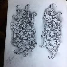 Stencil patterns stencil designs pattern art embroidery patterns pattern design arabic pattern stencils motif art deco plafond design. Kenhunt On Instagram Quicksketch Pencildrawing Engraving Designer Scroll Calligraphy Acanthus Dr Filigree Tattoo Tattoo Designs Tattoo Design Drawings