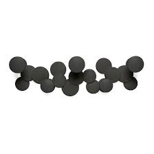Porte Manteau Mural 5 Pateres Design Bubble Noir Umbra La Redoute Porte Manteau Mural Porte Manteaux Patere Design