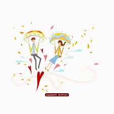 커플 일러스트 그림 커플 사랑