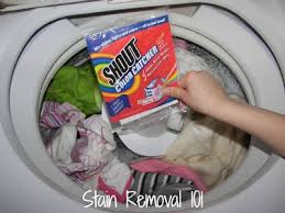 Put white items with labels or designs in this container. Shout Color Catcher Reviews Uses