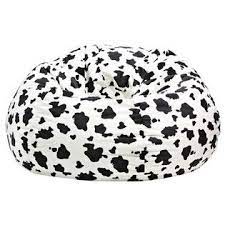 holy cow our beanbags come in a variety of fun animal prints cow decor bean bag chair cow print