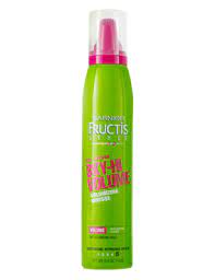 Sky Hi Volume Mousse Volumizing Hair Mousse Garnier Fructis Style Hair Mousse Volumizing Hair Mousse Curly Hair Styles Naturally