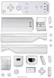 Noni S Crafts Wii Wii Remote Control For Dolls Wii Remote Paper Doll House Remote Control