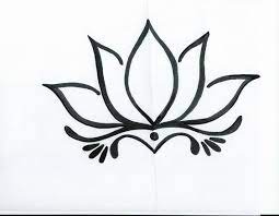 Follow my drawing of lotus flower step by step and you will be able to draw it easily. Design To Draw Draw Pattern Image Result For How To Draw Easy Yoga Design Dra Simple Lotus Flower Tattoo Lotus Flower Drawing Lotus Flower Tattoo Design