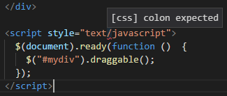 Css Colon Expected Inside Style Attribute Issue 47398 Microsoft Vscode Github