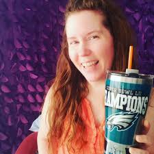 My coffee this morning 💚🦅 Classy