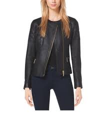 Quilted Leather Moto Jacket Michael Kors Jackets Outerwear Jackets Michael Kors Clothes