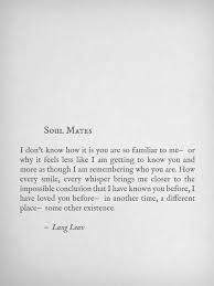 Soulmates Words Quotes Lang Leav