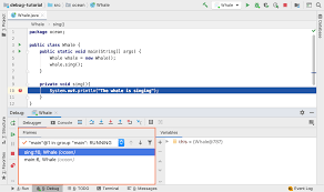 Examine Suspended Program Intellij Idea