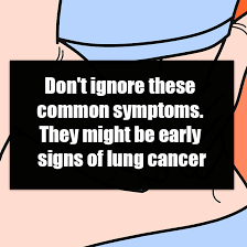 The symptoms of lung cancer in women are sometimes different than in men, largely because both sexes tend to get different types of lung cancer. Don T Ignore These Common Symptoms They Might Be Early Signs Of Lung Cancer