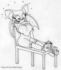 Girls like these appreciate only the finest things! Rouge Tickled By Landisthehedehog22 On Deviantart
