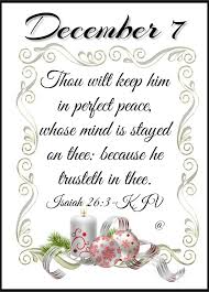 15504 December7 2019 Isaiah26v3 December Scriptures Merry Christmas Quotes Scripture Verses