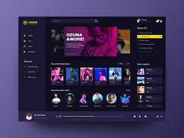 Music Player Music Player Design App Design Inspiration Music Players