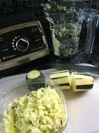 Fill ziploc freezer bags with however much zucchini your favorite bread recipe calls for. I Grated Zucchini In My Vitamix Level 1 Pulse Blender Recipes Zucchini Recipes Vitamix