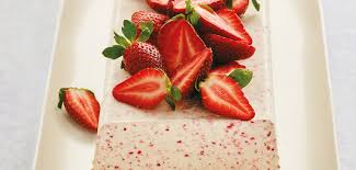 #sugar #ice cream #terrine #strawberry #rachelcooks. Frozen White Chocolate Strawberry Terrine Foodworks