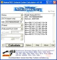 ▻una utilidad para el desbloqueo de nokia, siemens, vitel, maxel, panasonic, lg, aeg, samsung, y los teléfonos móviles . Worldunlock Codes Calculator 4 4 Download Pobierz Programy Z Tweaks Pl